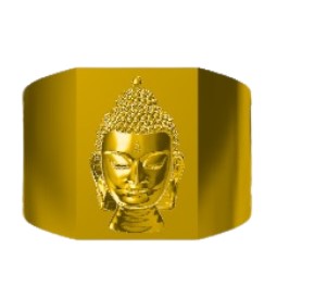 Buddha Ring Size 10