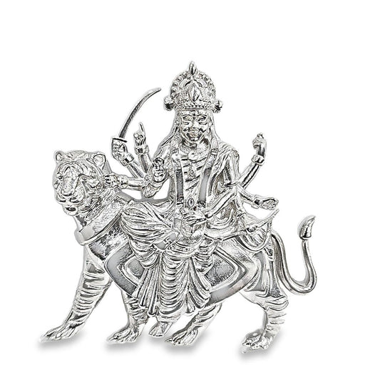 Special Edition Silver Durga Necklace Pendant