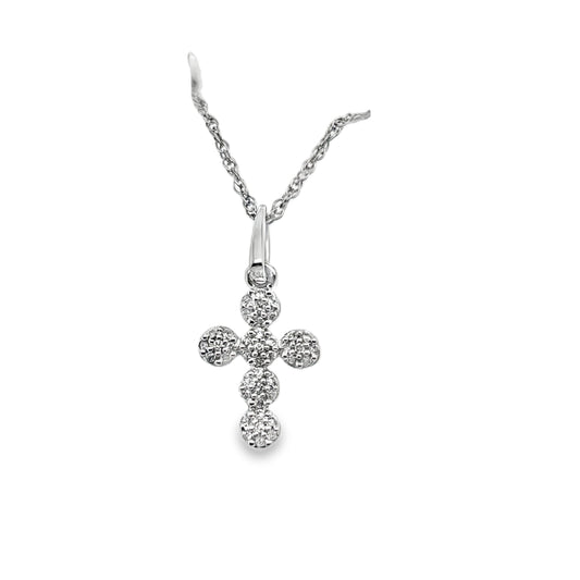petite diamond cross