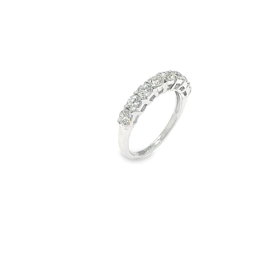 0.90ct Diamond Band in 14kt White Gold