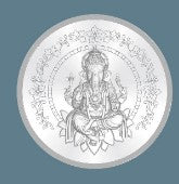Enriching Prosperity: 10.0g Ganesh Ji Silver Coin