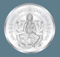 Enriching Prosperity: 50g Laxmi Ji Silver Coin