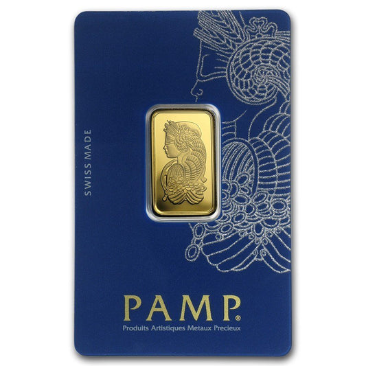 10 Gram Gold Bar – PAMP Suisse Lady Fortuna - Pristine J LLC