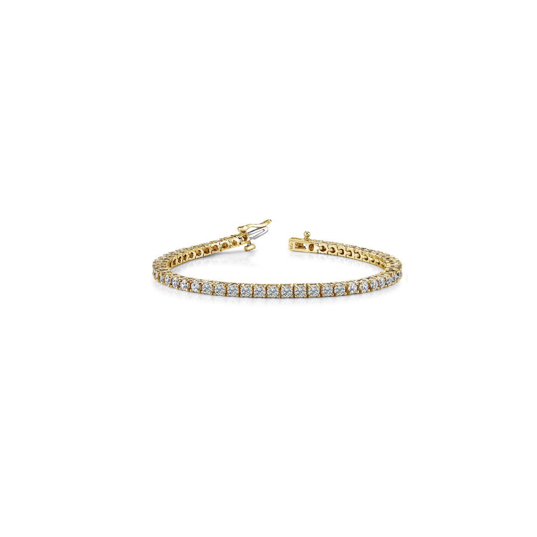 10.22 ctw Diamond Tennis Bracelet - 7 Inch - Pristine J LLC