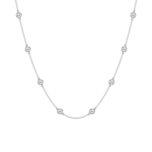 2.00 cttw Round Diamonds by the Yard Necklace - Pristine J LLC