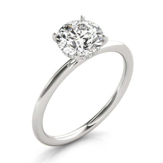 SPECIAL - IGI CERTIFIED 3.00ctw ROUND Halo Diamond Engagement Ring, Size : 7 (Free Sizing 6-9) 