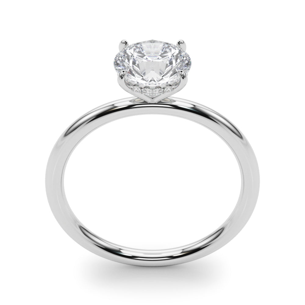 SPECIAL - IGI CERTIFIED 3.00ctw ROUND Halo Diamond Engagement Ring, Size : 7 (Free Sizing 6-9)