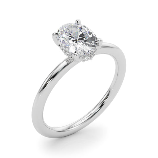 SPECIAL - IGI CERTIFIED 3.04ctw OVAL Halo Diamond Engagement Ring, Size : 7 (Free Sizing 6-9)