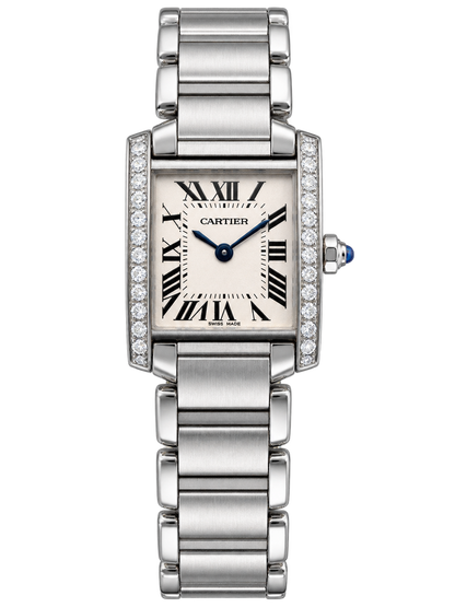 Pre-Owned Cartier Tank Française Ladies Ref. 2384 Stainless Steel Watch