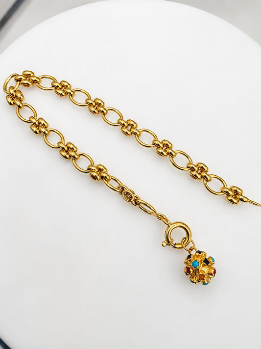 18KT Yellow Gold Women's Bracelet-FIFA SPECIAL
