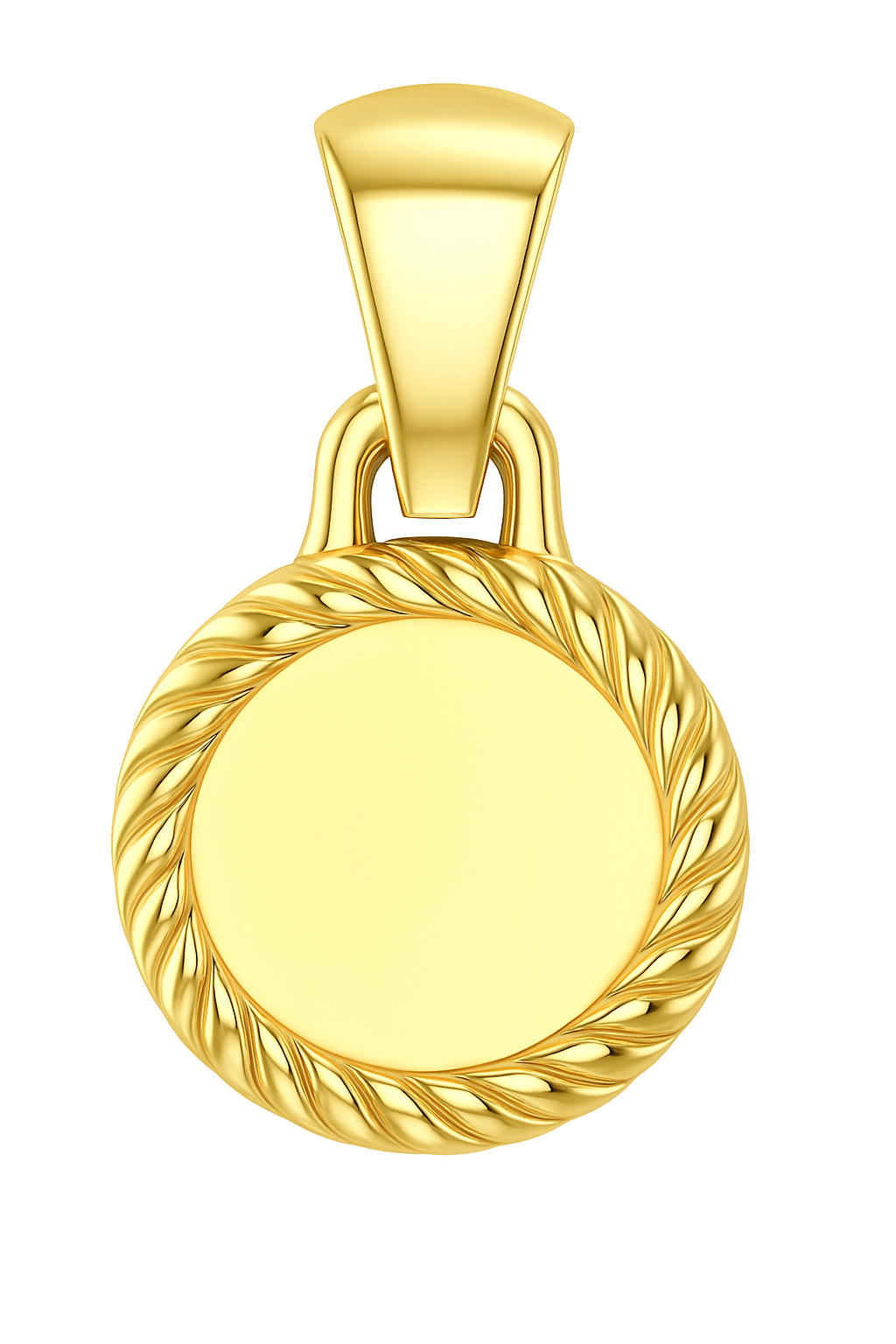 JANUARY GARNET Sterling Silver Evil Eye Unisex Birthstone Pendant Only