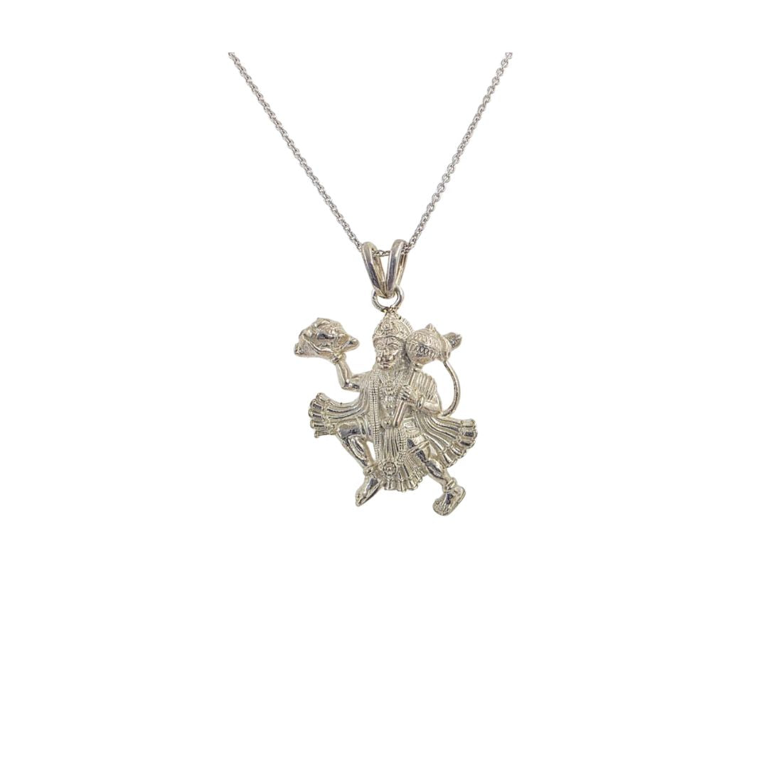 Special Edition Silver Hanuman Necklace Pendant