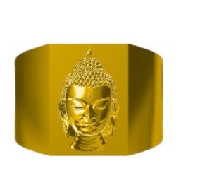 Buddha Ring Size 10 - Pristine J LLC