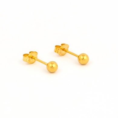 Gold Plated 4MM Ball - Pristine J LLC