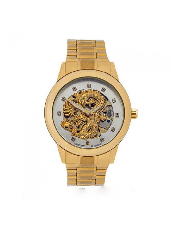 Golden Dragon Automatic Watch - Pristine J LLC