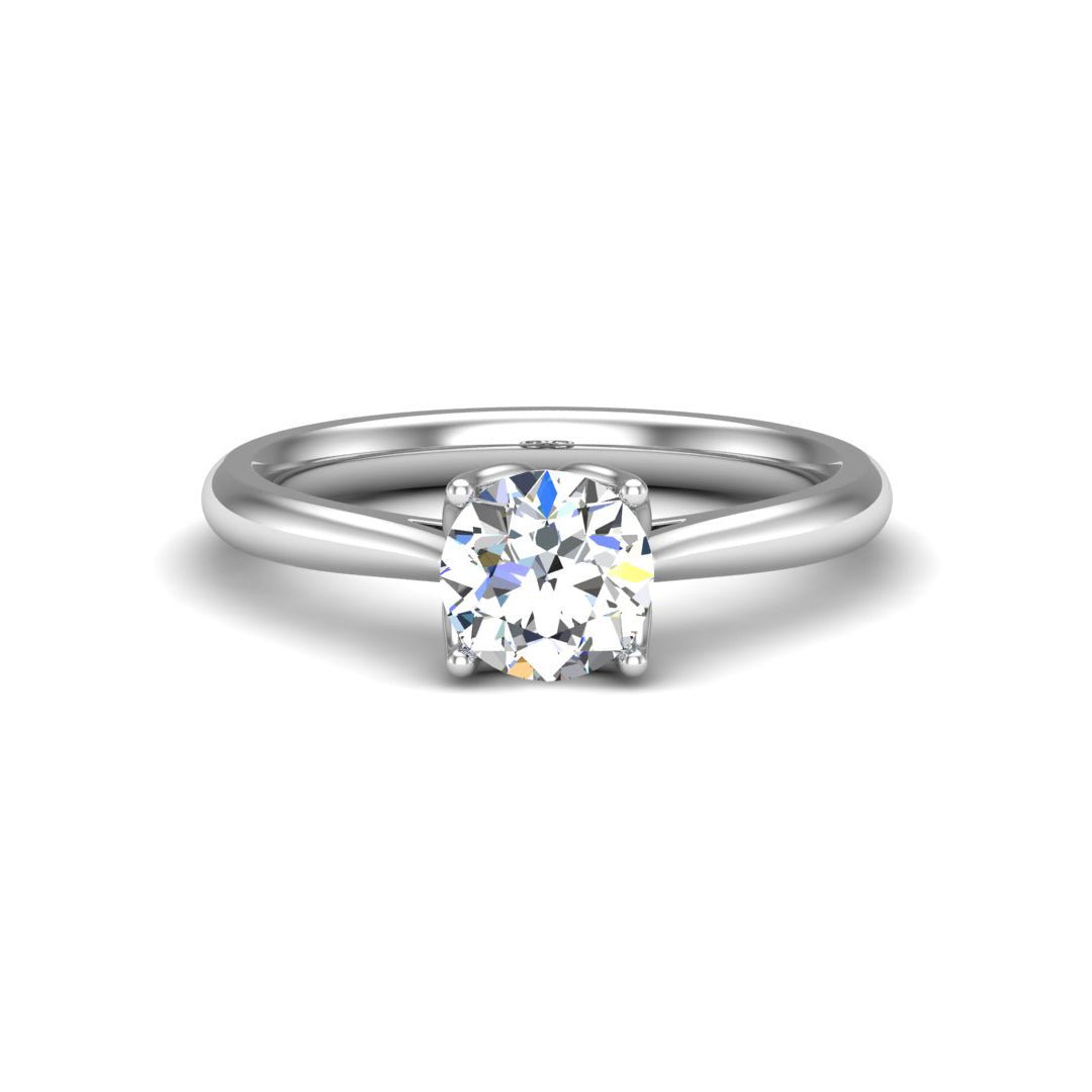 Hyacinth Solitaire engagement Ring - Pristine J LLC