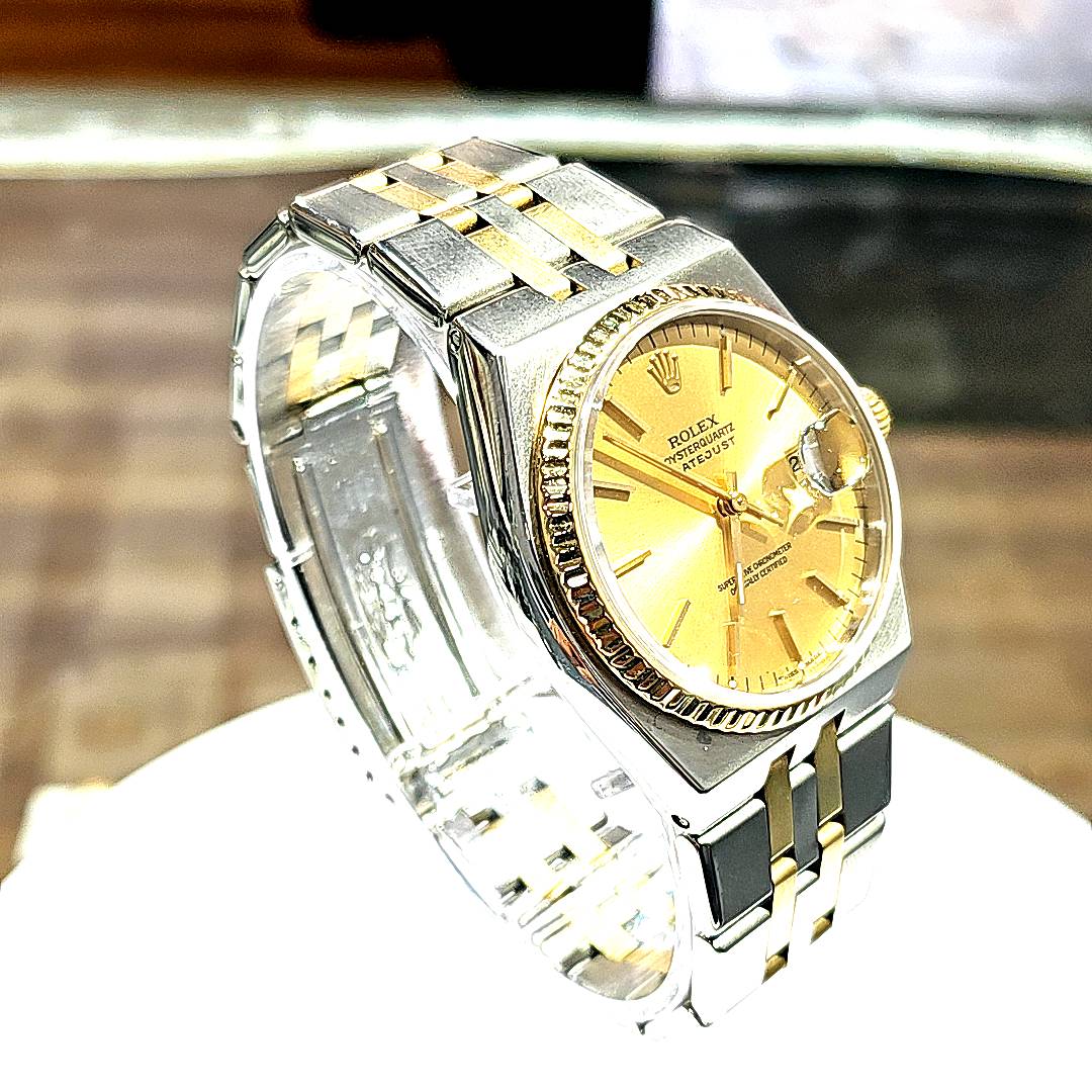 Pre - Owned Rolex Two Tone Quartz Model - Pristine J LLC