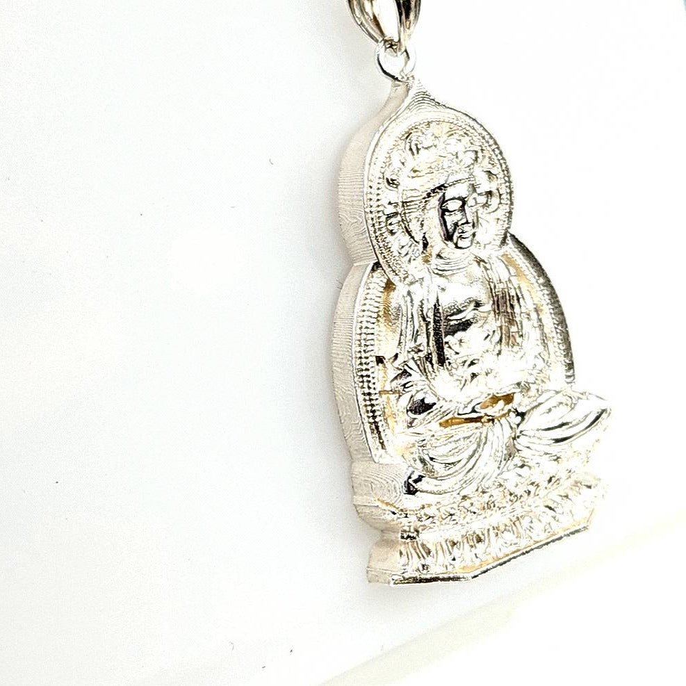 Special Edition Silver Buddha Necklace Pendant - Pristine J LLC