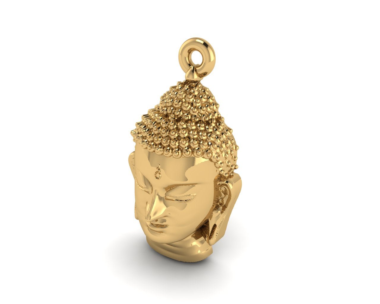 Special Edition Silver Buddha Necklace Pendant - Large - Pristine J LLC