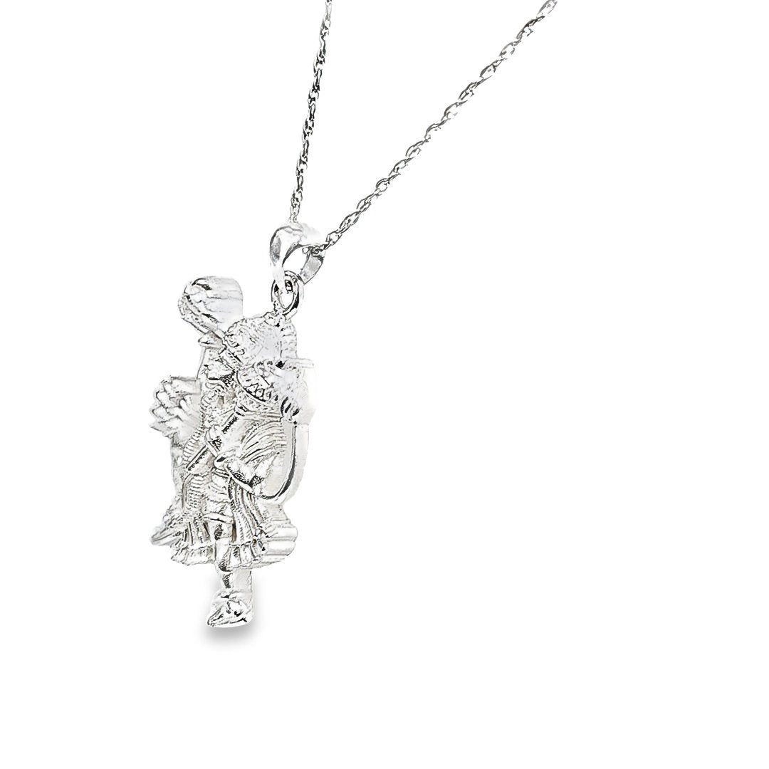 Special Edition Silver Hanuman Necklace Pendant - Pristine J LLC