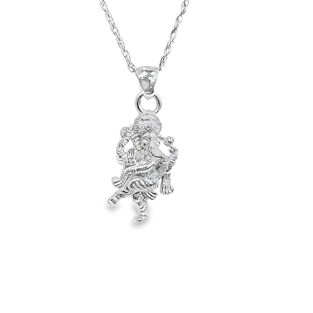 Special Edition Silver Petite Ganesh Necklace Pendant - Pristine J LLC